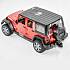 Внедорожник Bruder Jeep Wrangler Unlimited Rubicon c прицепом-коневозкой  - миниатюра №5